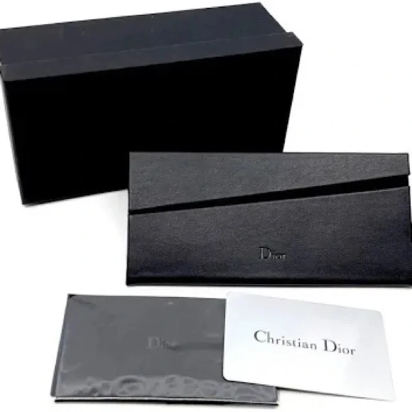 Dior Sunglass Case with Hard Box Cloth and Authenticity Card - Picture 2 of 4